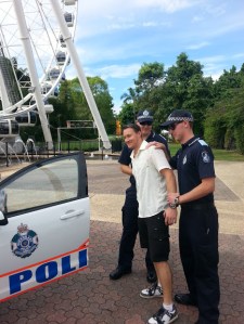 Guilty of having way too much fun, take that man away.